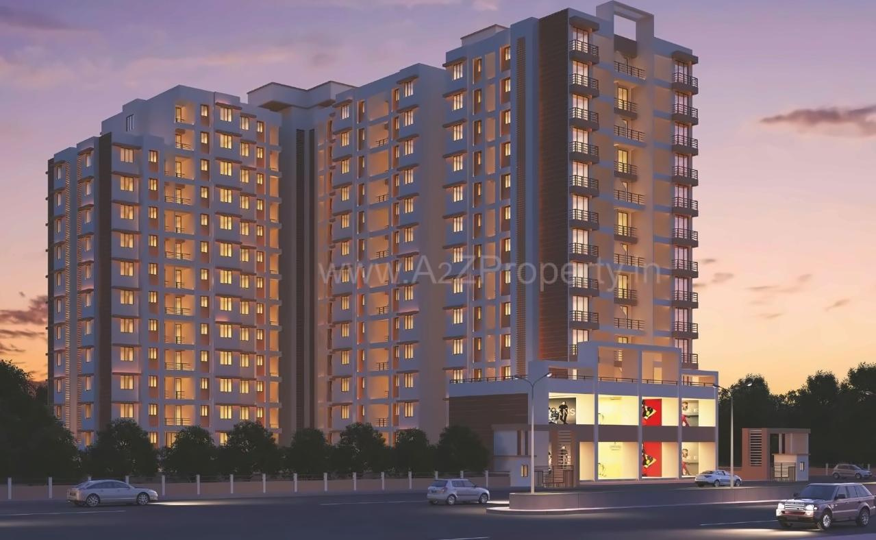 3D Elevation of real estate project Patels Signature located at Ambarnathm-cl, Thane, Maharashtra