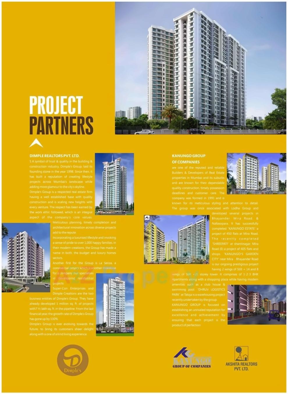 3D Elevation of real estate project Pinnacolo located at Mirabhayandar-m-corp, Thane, Maharashtra