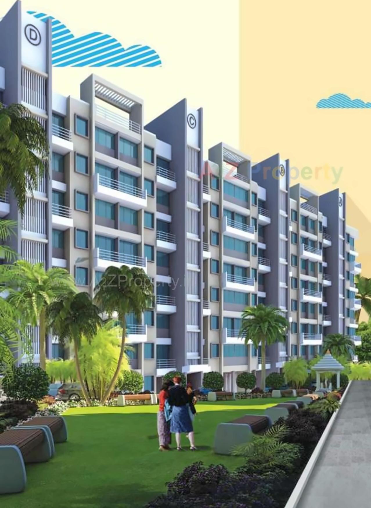 3D Elevation of real estate project Pramukh Sadan located at Ambarnathm-cl, Thane, Maharashtra