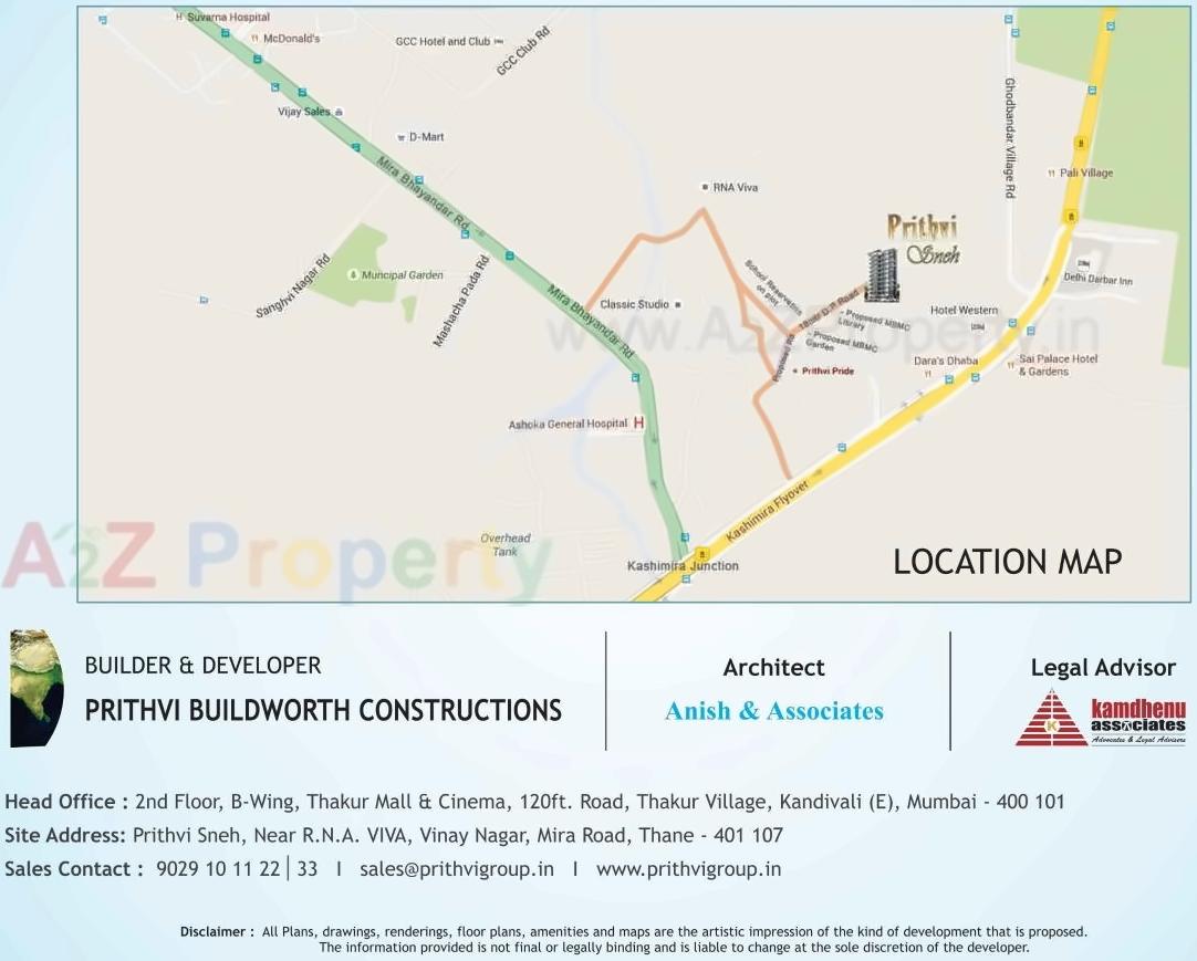  of real estate project Prithvi Sneh located at Mirabhayandar-m-corp, Thane, Maharashtra