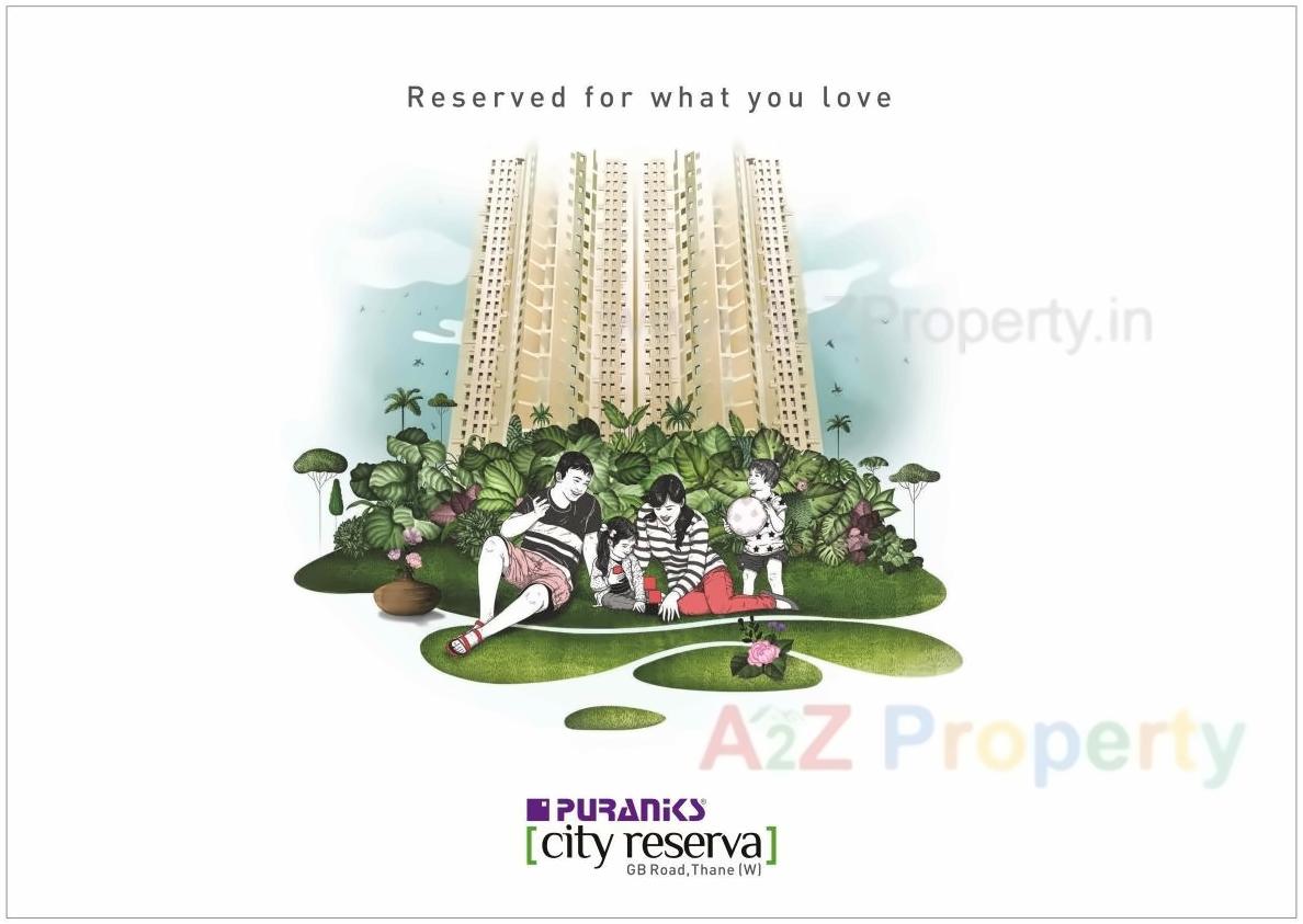 3D Elevation of real estate project Puranik City Reserva located at Thane-m-corp, Thane, Maharashtra