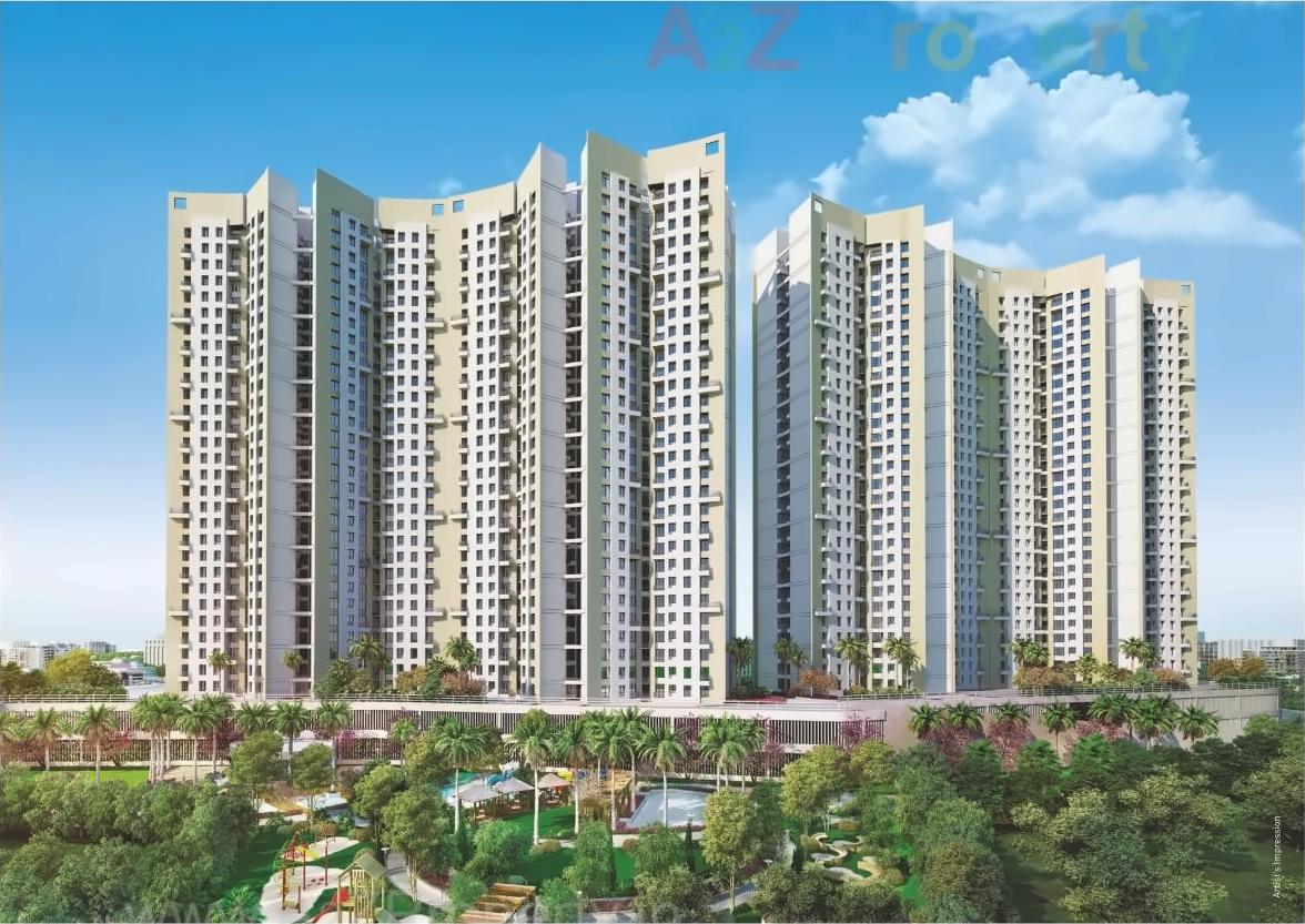 3D Elevation of real estate project Puranik City Reserva located at Thane-m-corp, Thane, Maharashtra