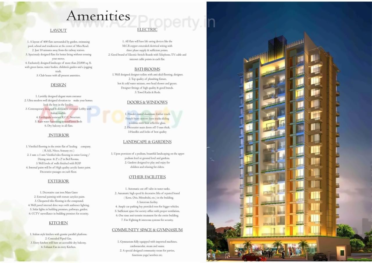  of real estate project Rassaz Greens located at Mirabhayandar-m-corp, Thane, Maharashtra