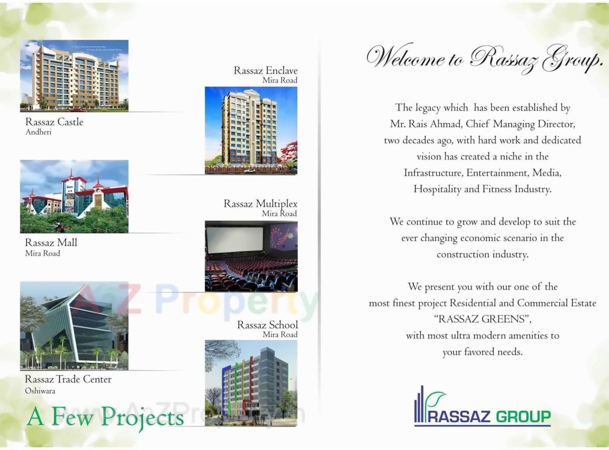  of real estate project Rassaz Greens located at Mirabhayandar-m-corp, Thane, Maharashtra