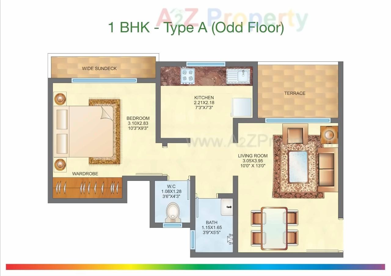 Image 16389 5 of real estate project Raunak City Sector Ii located at Adharwadi, Thane, Maharashtra