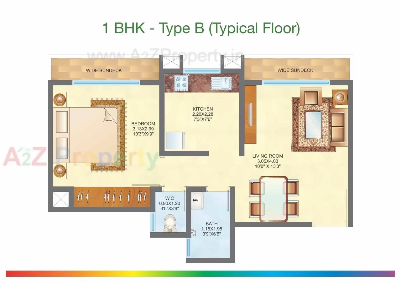 Image 16389 6 of real estate project Raunak City Sector Ii located at Adharwadi, Thane, Maharashtra