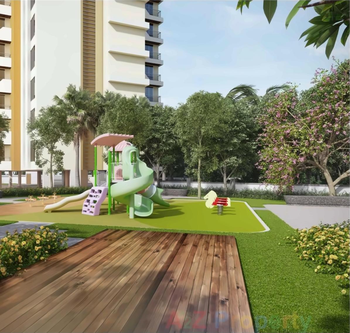 3D Elevation of real estate project Raunak Heights located at Thane-m-corp, Thane, Maharashtra