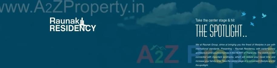 of real estate project Raunak Residency located at Thane-m-corp, Thane, Maharashtra