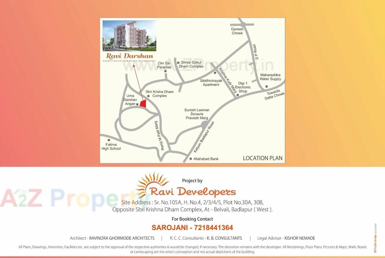  of real estate project Ravi Darshan located at Badlapur-m-cl, Thane, Maharashtra