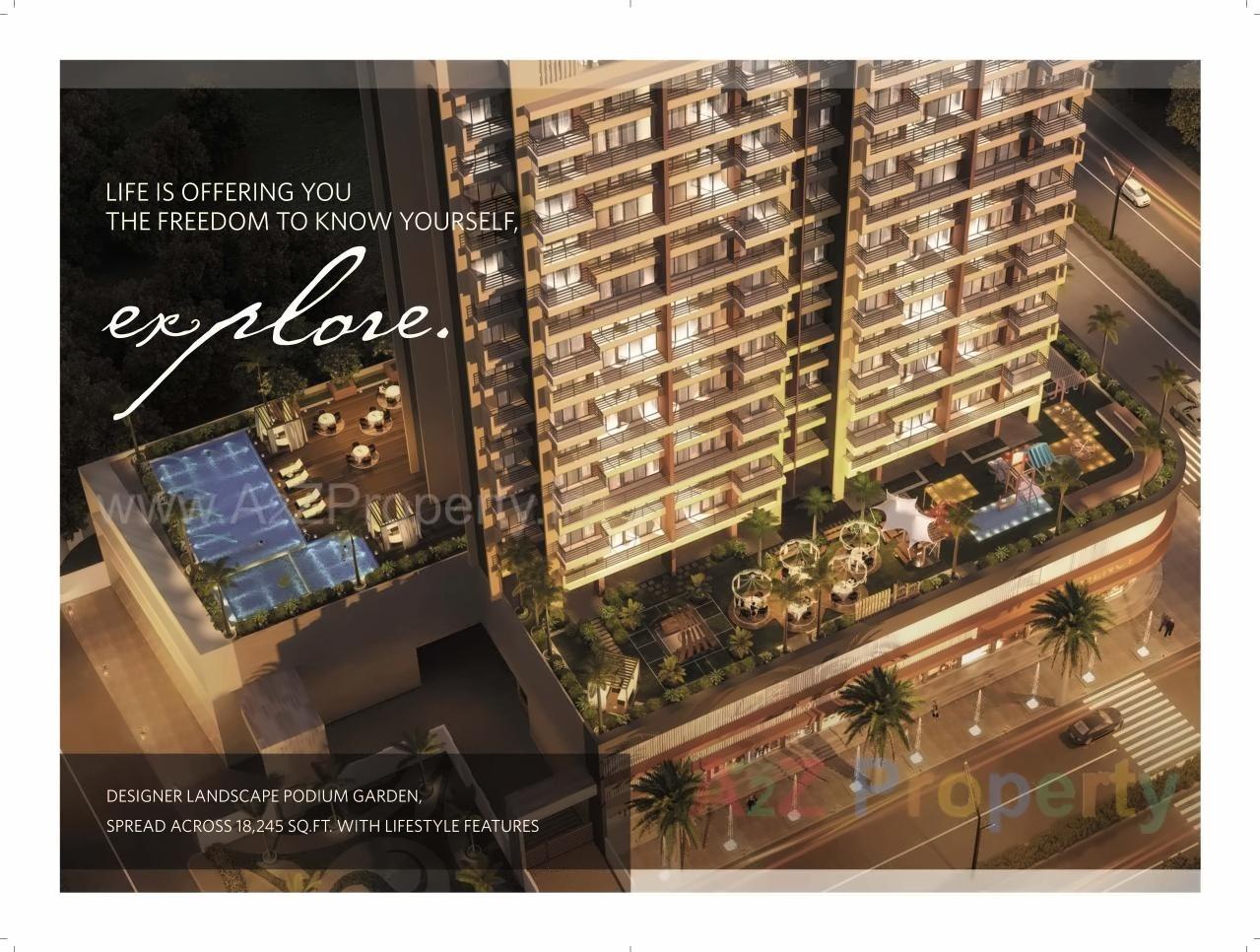 3D Elevation of real estate project Regency Ellanza located at Navi-mumbai-m-corp, Thane, Maharashtra