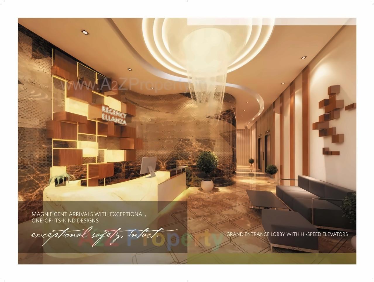 3D Elevation of real estate project Regency Ellanza located at Navi-mumbai-m-corp, Thane, Maharashtra