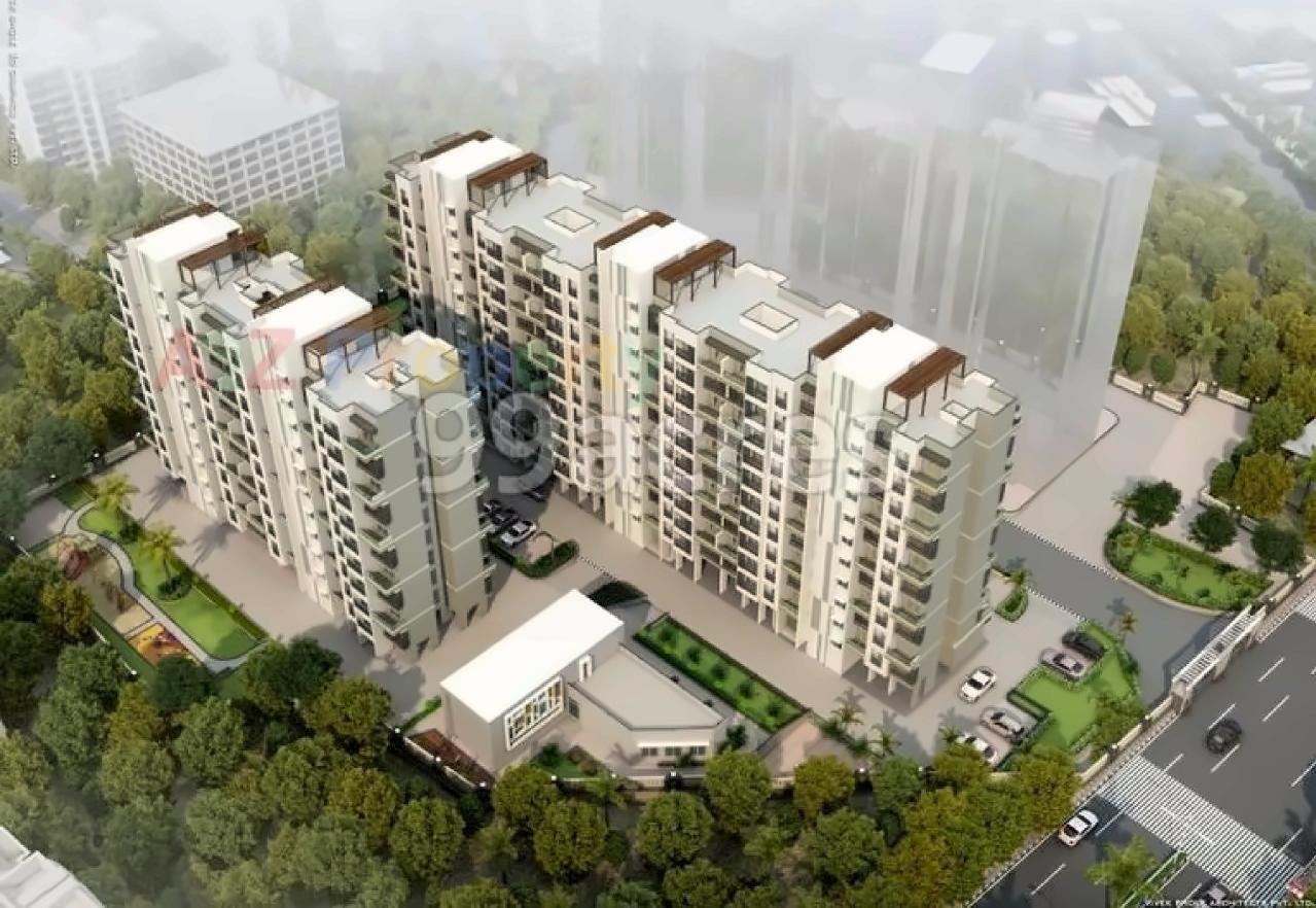 3D Elevation of real estate project Regency Park located at Netivali, Thane, Maharashtra