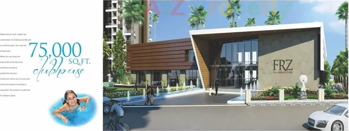 3D Elevation of real estate project Regency Sarvam located at Titwala, Thane, Maharashtra