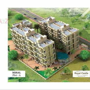 Elevation of real estate project Royal Castle located at Ambarnathm-cl, Thane, Maharashtra