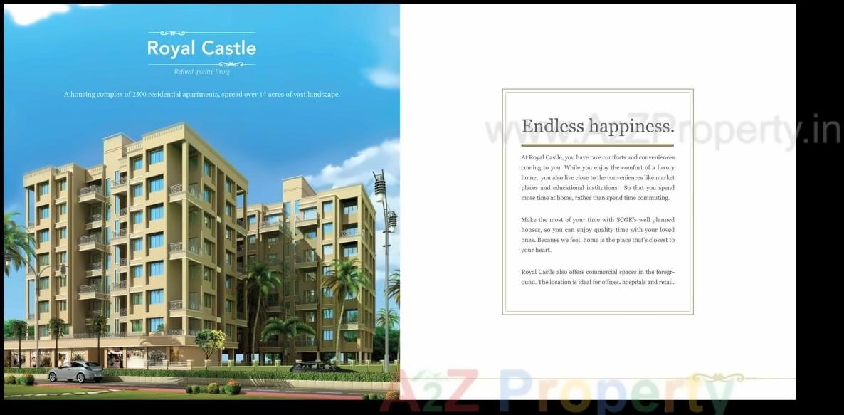  of real estate project Royal Castle located at Ambarnathm-cl, Thane, Maharashtra