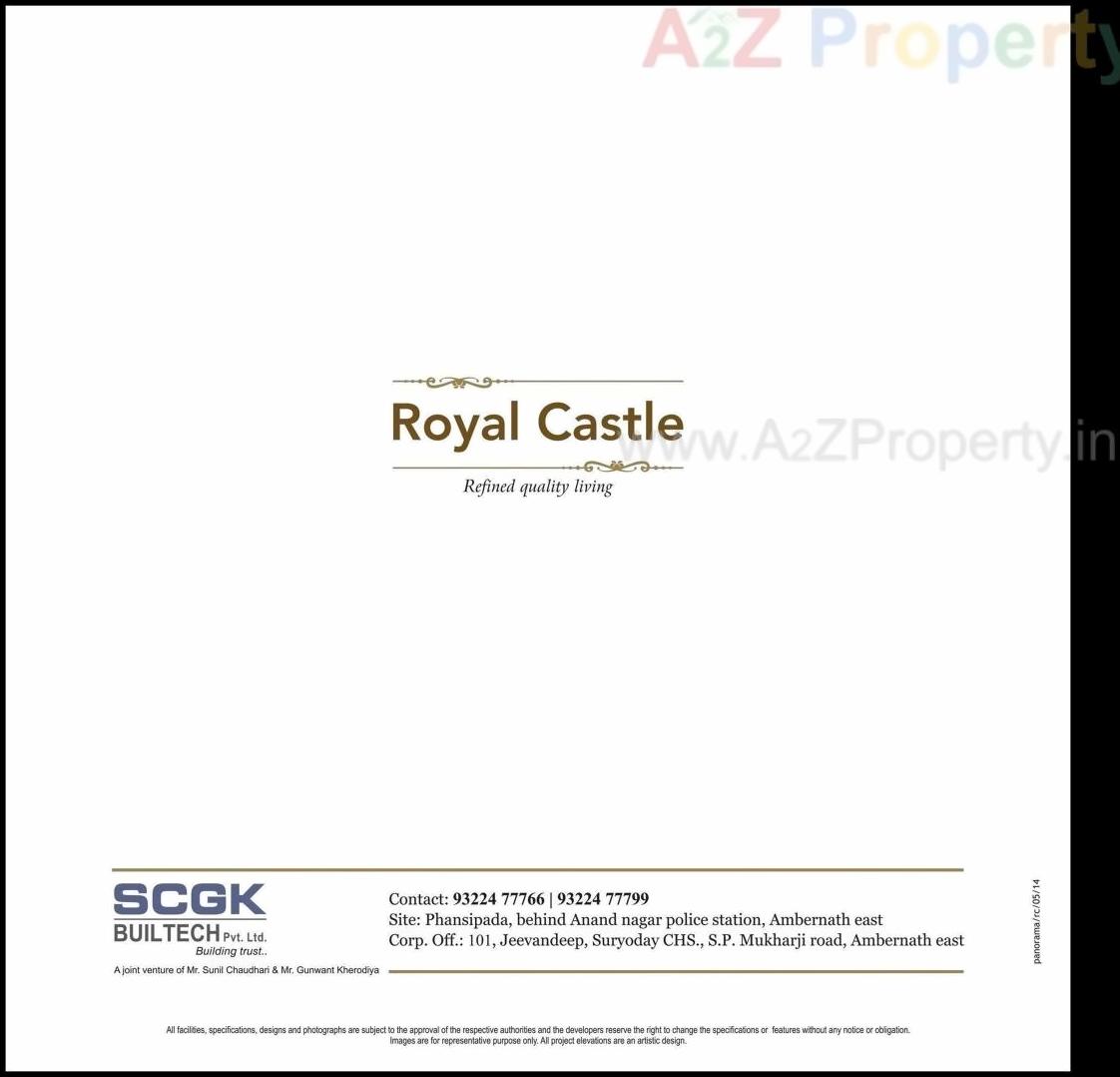  of real estate project Royal Castle located at Ambarnathm-cl, Thane, Maharashtra