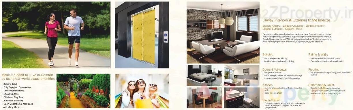  of real estate project Royale Shagun located at Valshet, Thane, Maharashtra