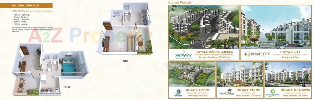  of real estate project Royale Shagun located at Valshet, Thane, Maharashtra