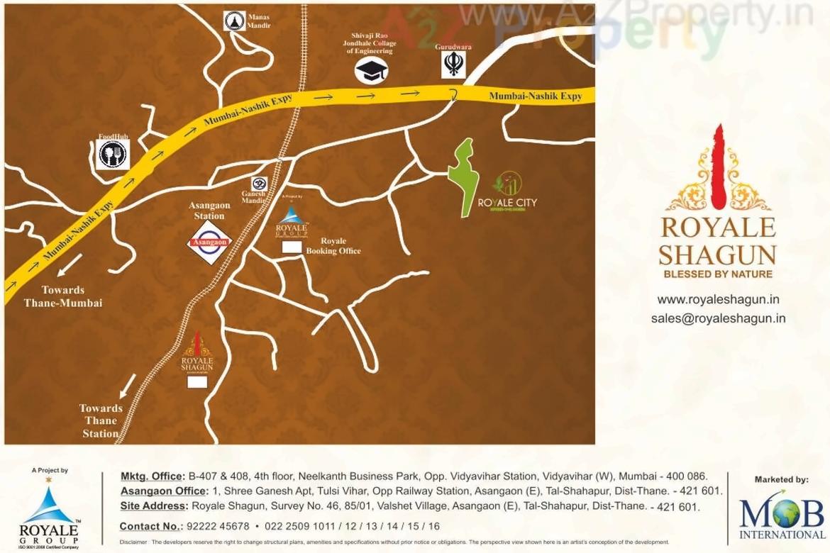  of real estate project Royale Shagun located at Valshet, Thane, Maharashtra