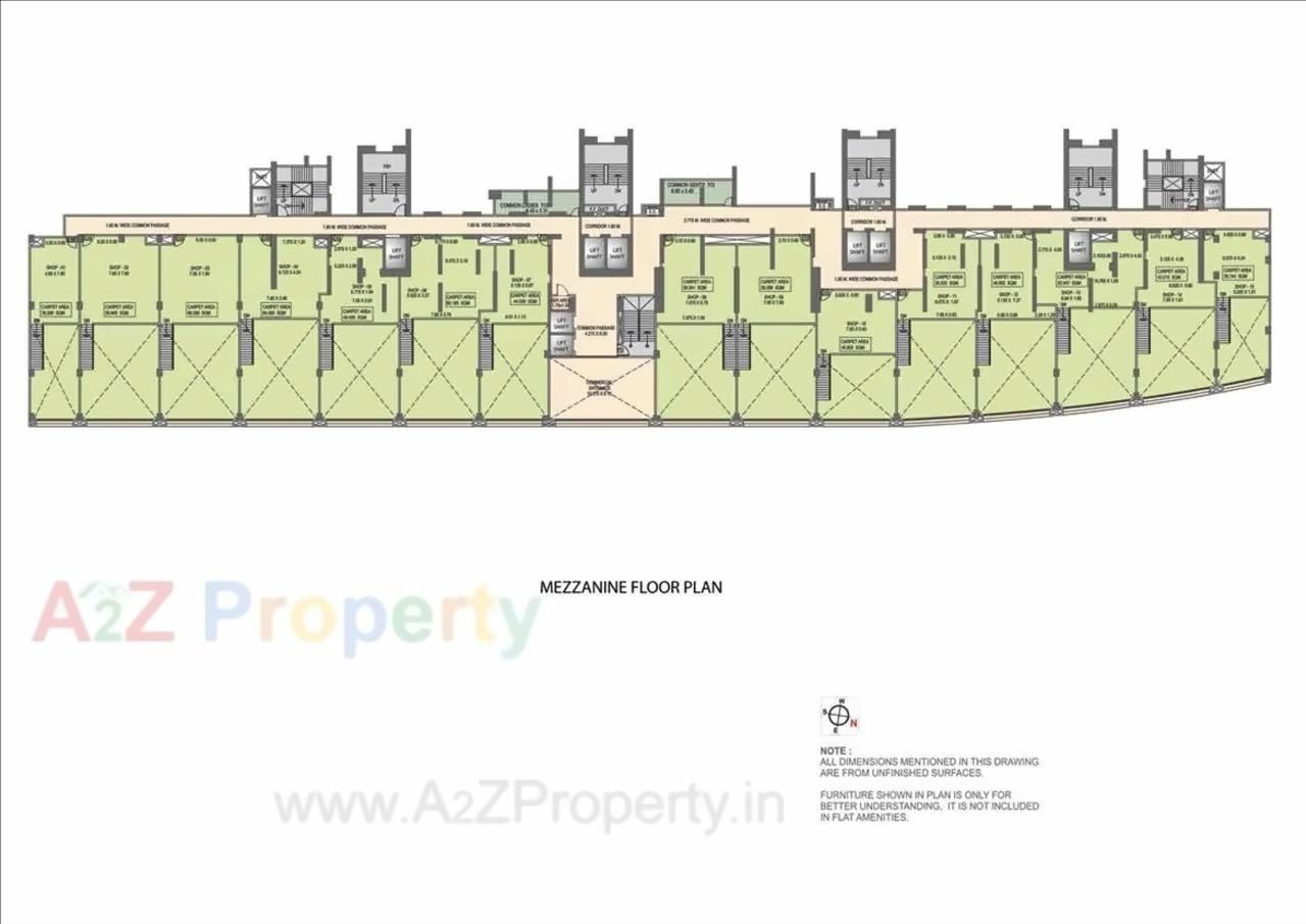 Layout of real estate project Rumah Bali located at Thane-m-corp, Thane, Maharashtra