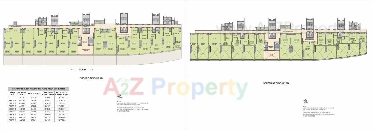 Layout of real estate project Rumah Bali located at Thane-m-corp, Thane, Maharashtra
