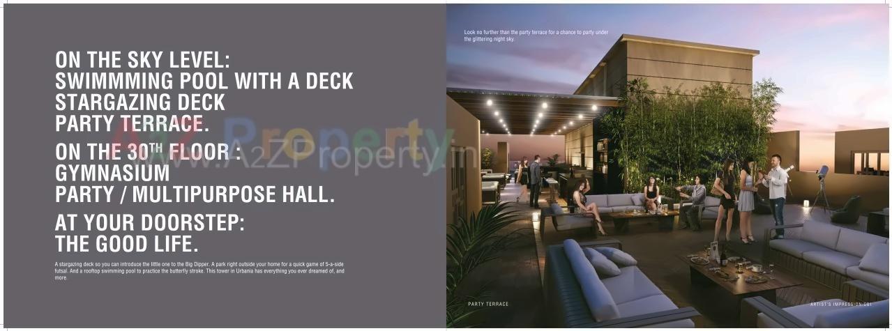 3D Elevation of real estate project Rustomjee Aurelia located at Thane-m-corp, Thane, Maharashtra