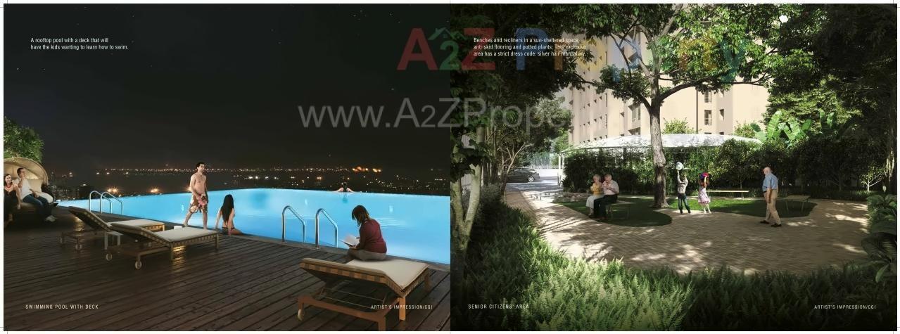 3D Elevation of real estate project Rustomjee Aurelia located at Thane-m-corp, Thane, Maharashtra