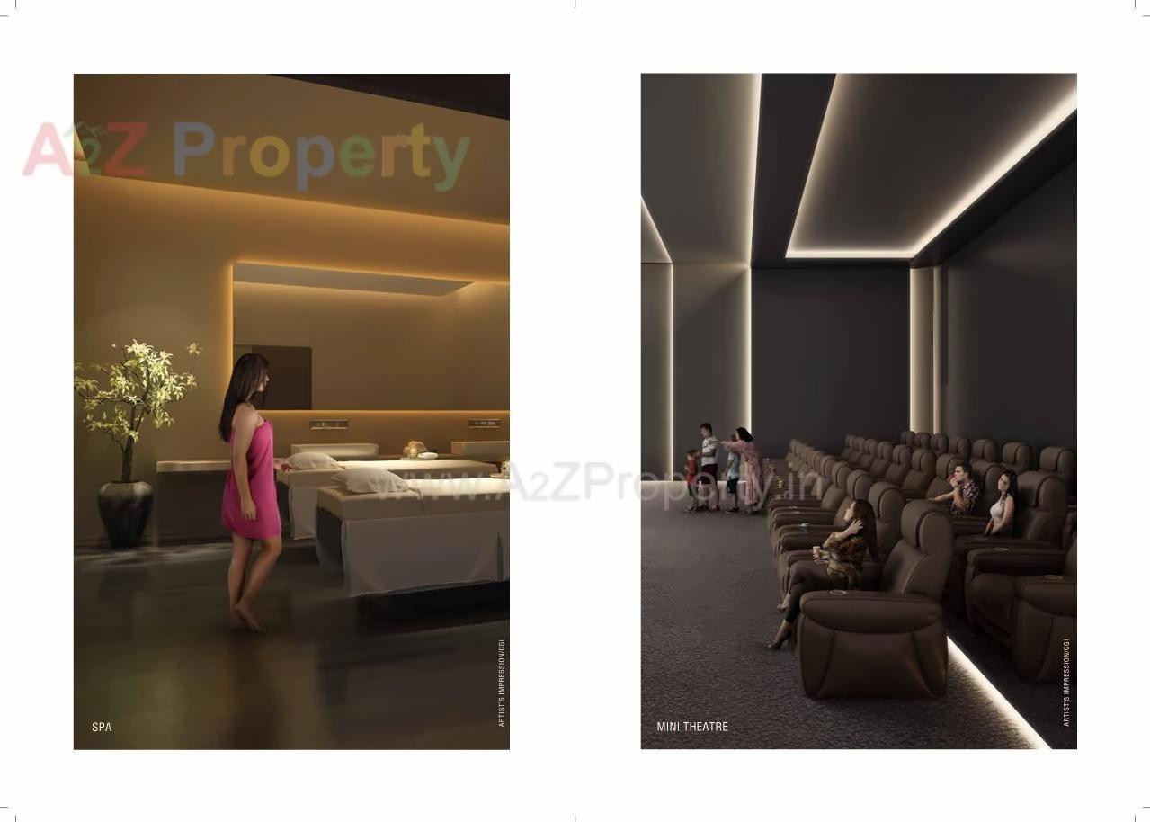 3D Elevation of real estate project Rustomjee Azziano Wing H  located at Thane-m-corp, Thane, Maharashtra