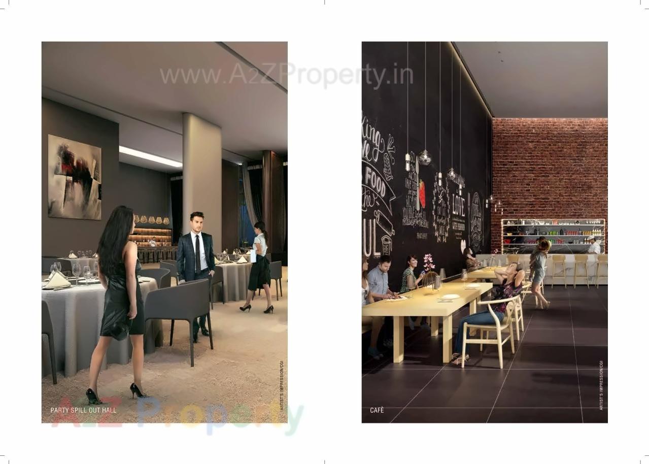 3D Elevation of real estate project Rustomjee Azziano Wing H  located at Thane-m-corp, Thane, Maharashtra