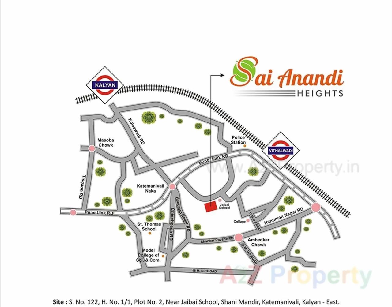  of real estate project Sai Anandi Heights located at Katemanevali, Thane, Maharashtra