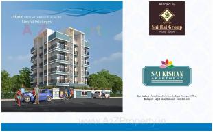 Elevation of real estate project Sai Kishan Apartment located at Badlapur-m-cl, Thane, Maharashtra