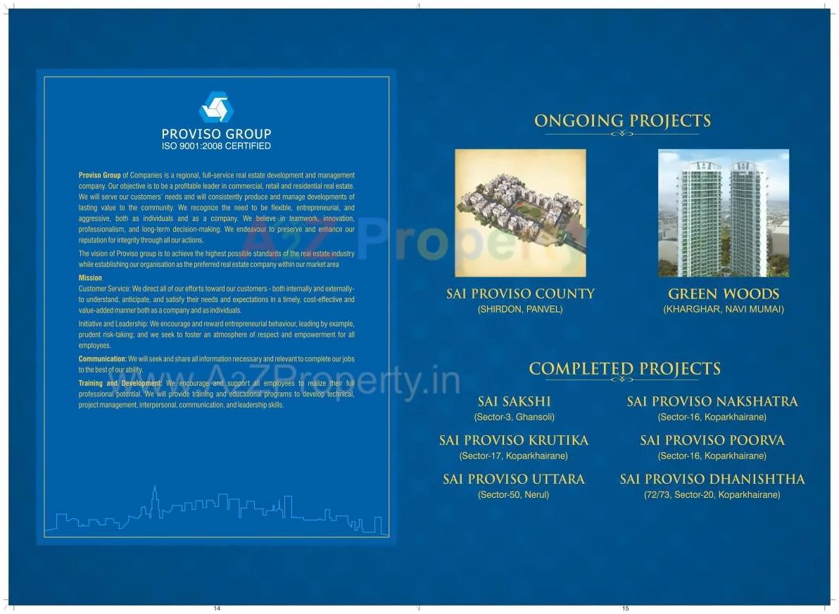  of real estate project Sai Proviso   Aashlesha located at Navi-mumbai-m-corp, Thane, Maharashtra