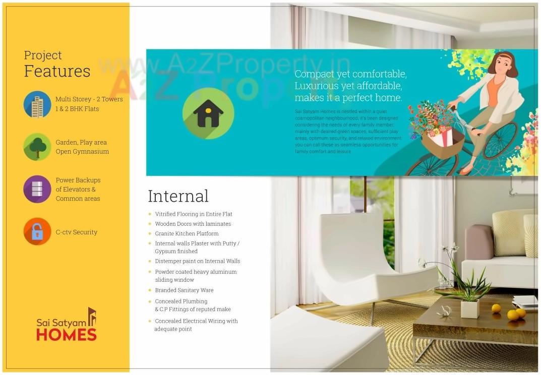  of real estate project Sai Satyam Homes located at Kalyandombivali-m-corp, Thane, Maharashtra