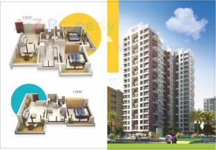 Elevation of real estate project Sai Satyam Homes located at Kalyandombivali-m-corp, Thane, Maharashtra