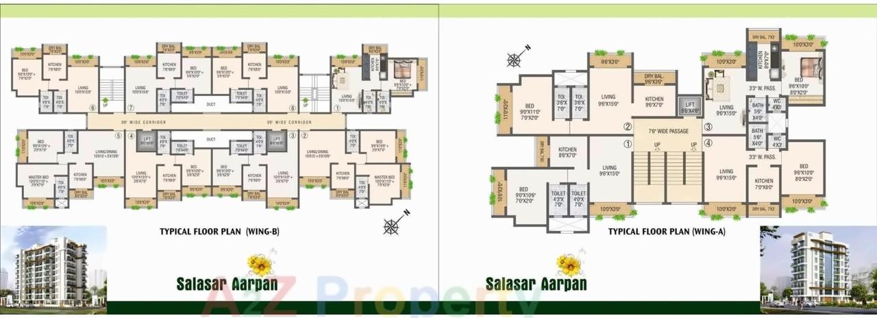 Image 27009 4 of real estate project Salasar Aarpan located at Mirabhayandar-m-corp, Thane, Maharashtra