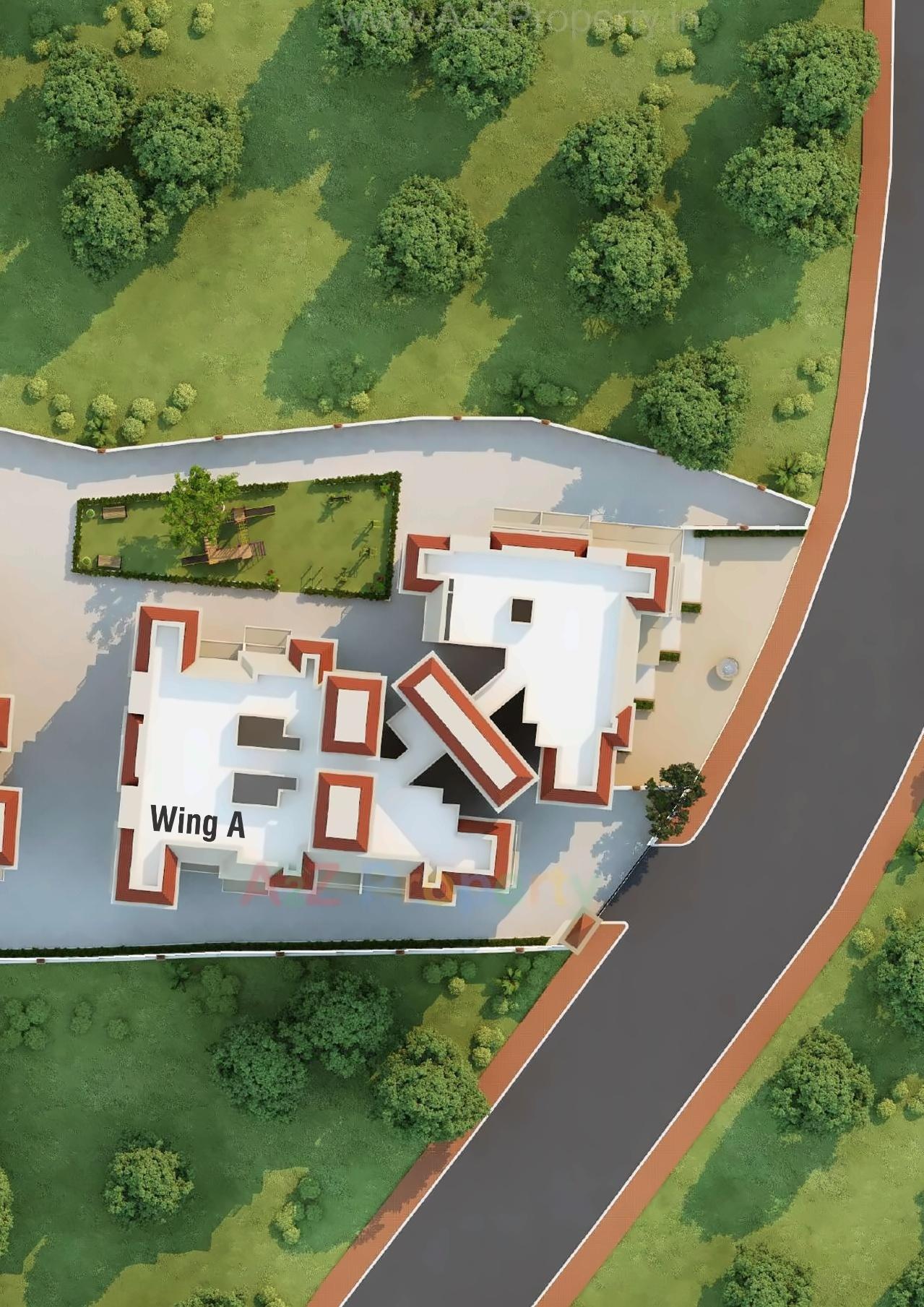 3D Elevation of real estate project Sarvesh Dream City located at Badlapur-m-cl, Thane, Maharashtra