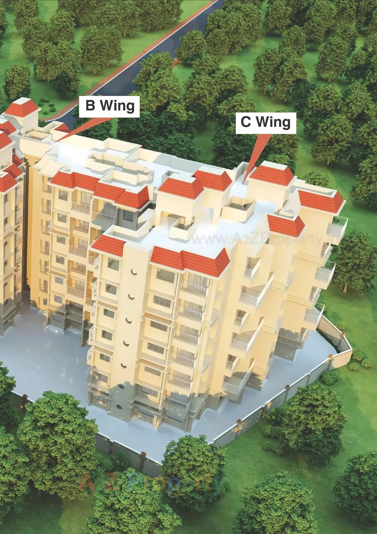 3D Elevation of real estate project Sarvesh Dream City located at Badlapur-m-cl, Thane, Maharashtra