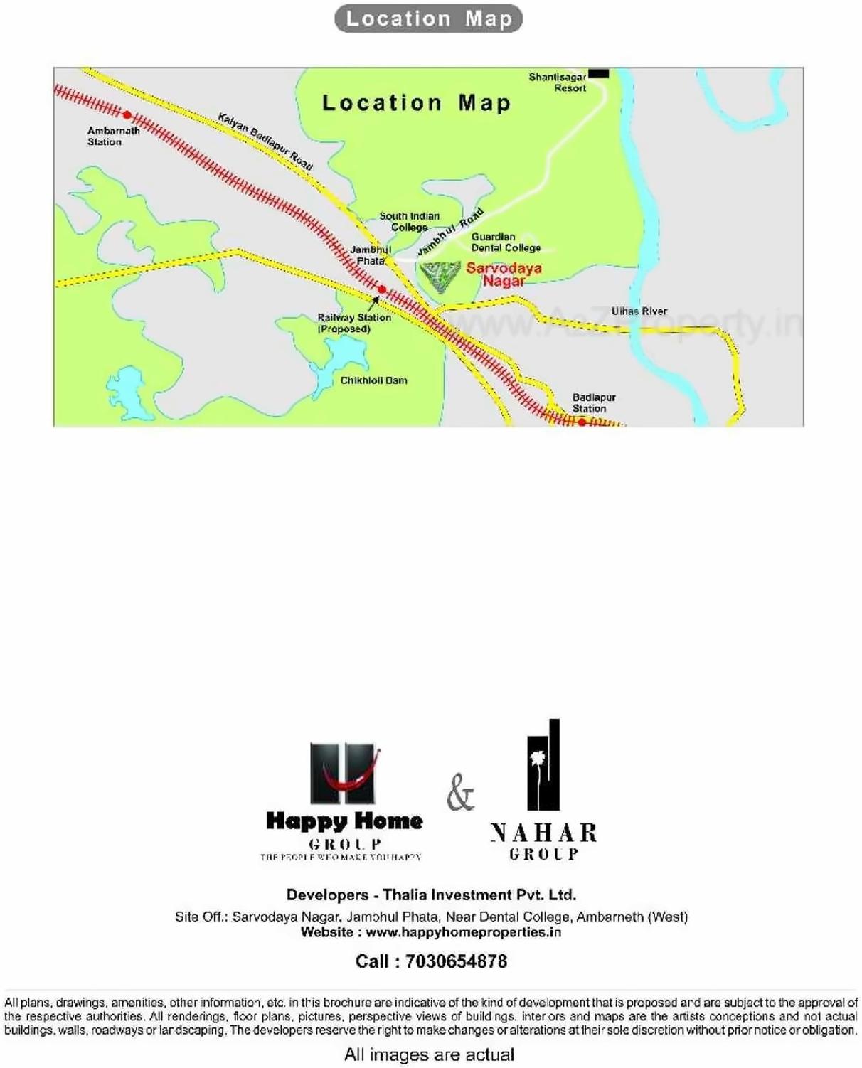  of real estate project Sarvoday Nagar Sector located at Ambarnathm-cl, Thane, Maharashtra