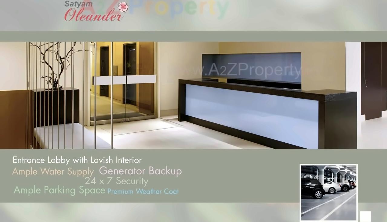 3D Elevation of real estate project Satyam Oleander located at Ambarnathm-cl, Thane, Maharashtra