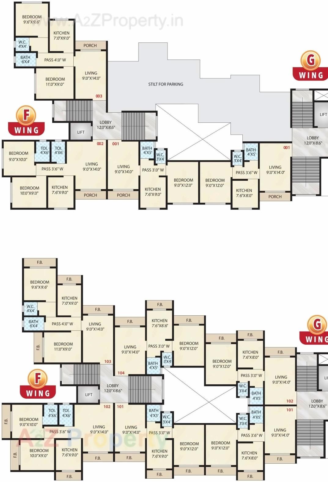Layout of real estate project Satyam Sheela located at Badlapur-m-cl, Thane, Maharashtra