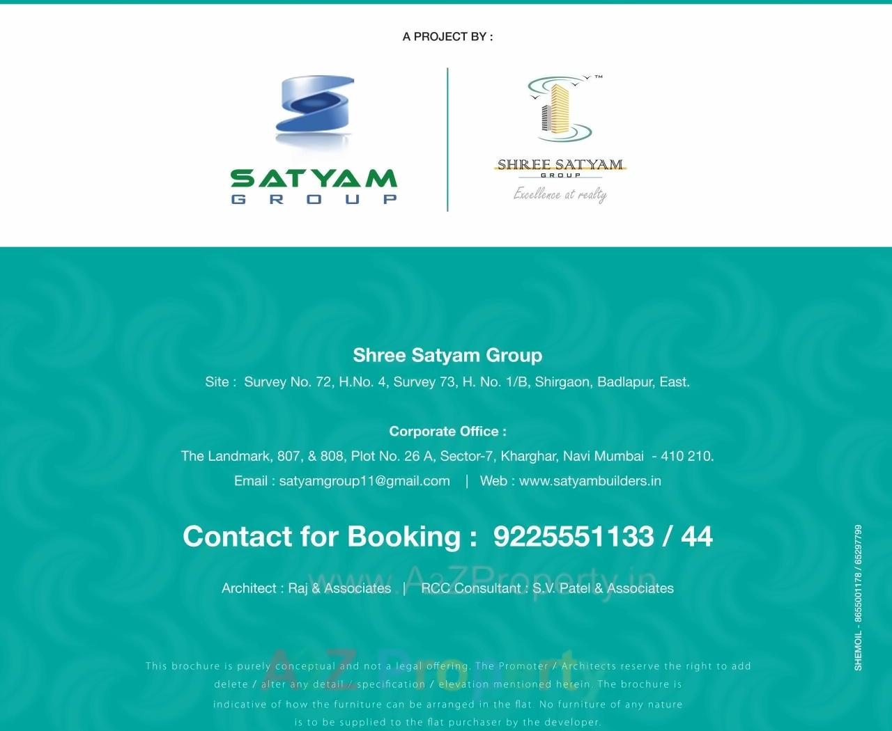  of real estate project Satyam Sheela located at Badlapur-m-cl, Thane, Maharashtra
