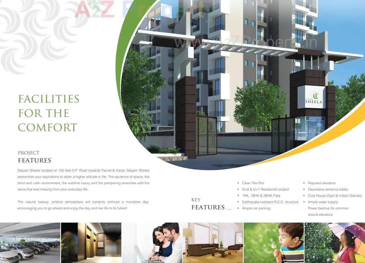 of real estate project Satyam Sheela located at Badlapur-m-cl, Thane, Maharashtra