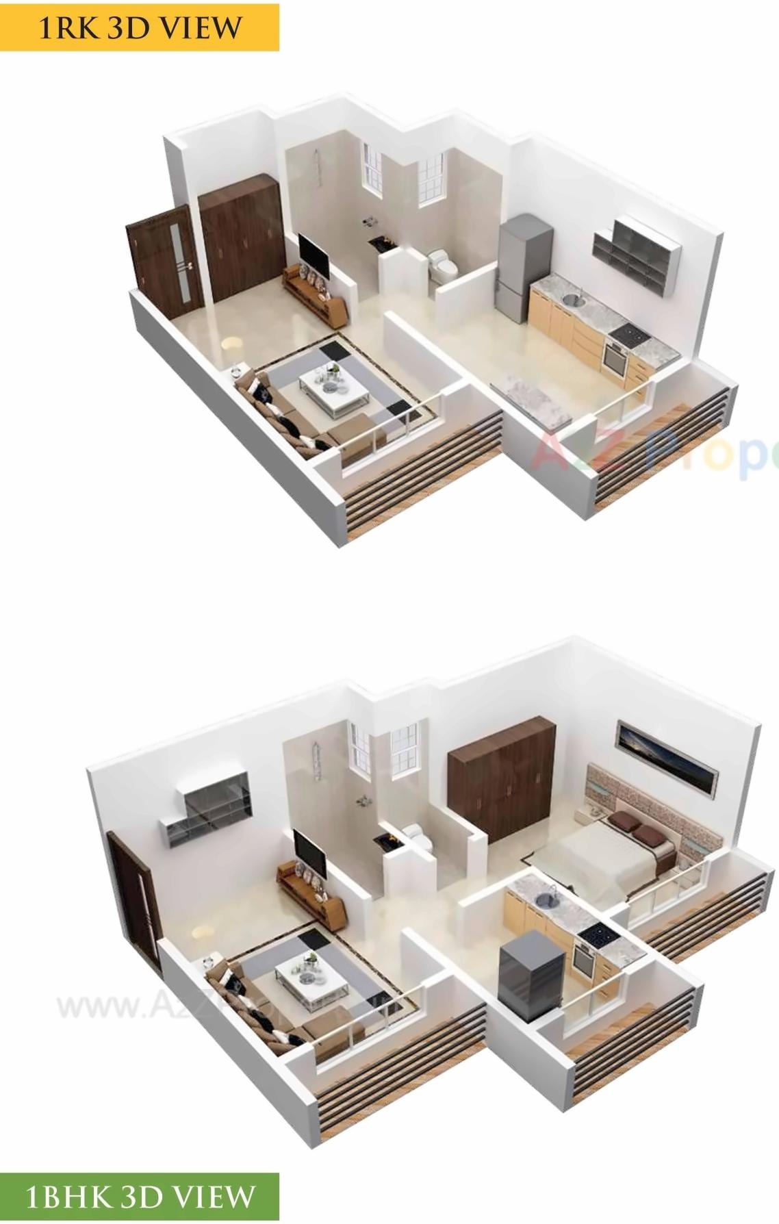Layout of real estate project Satyam Sheela located at Badlapur-m-cl, Thane, Maharashtra