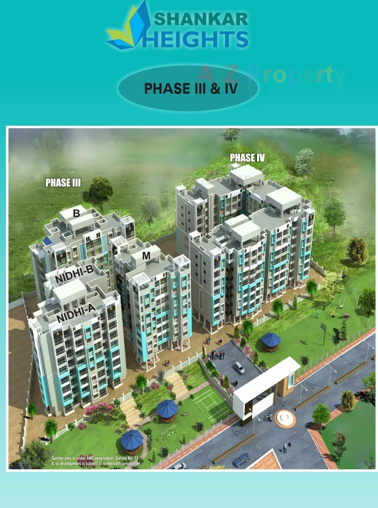 3D Elevation of real estate project Shankar Heights Krishna located at Khuntavali, Thane, Maharashtra