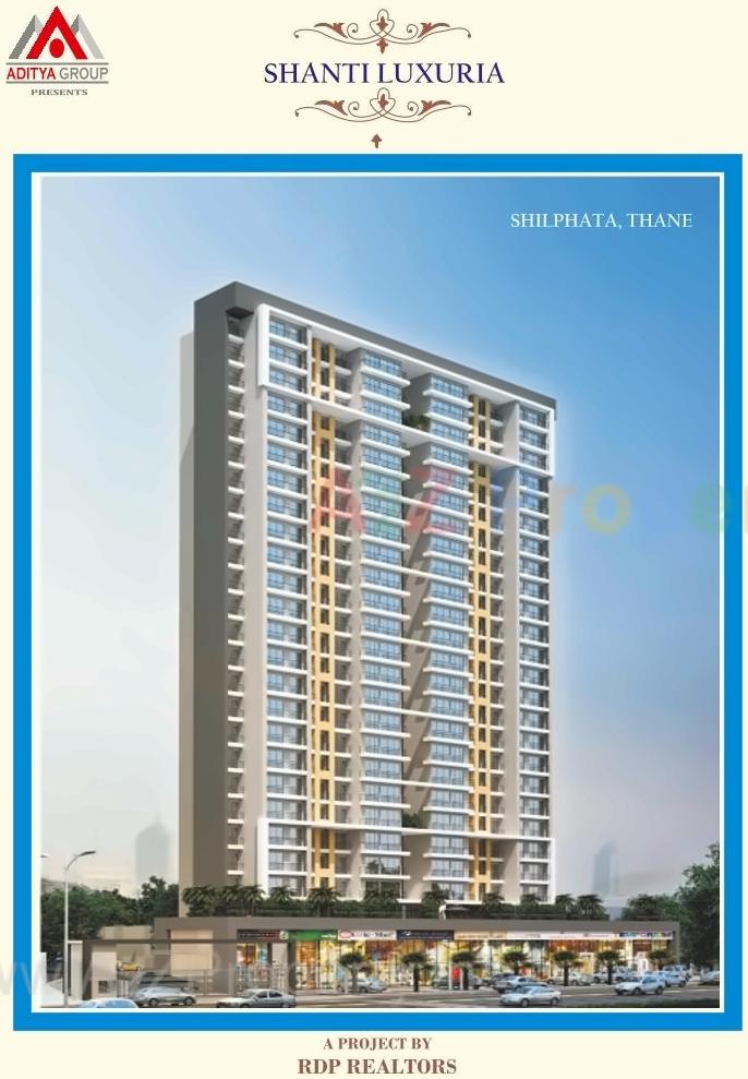 3D Elevation of real estate project Shanti Luxuria located at Thane-m-corp, Thane, Maharashtra