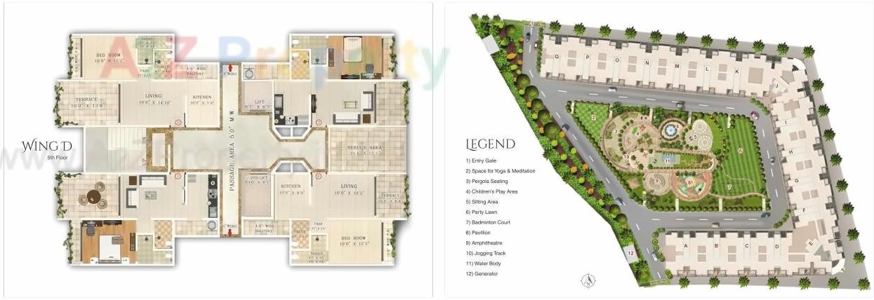 Image 25189 14 of real estate project Shantiniketan located at Bhopar, Thane, Maharashtra