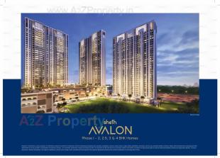 Elevation of real estate project Sheth Avalon located at Thane-m-corp, Thane, Maharashtra