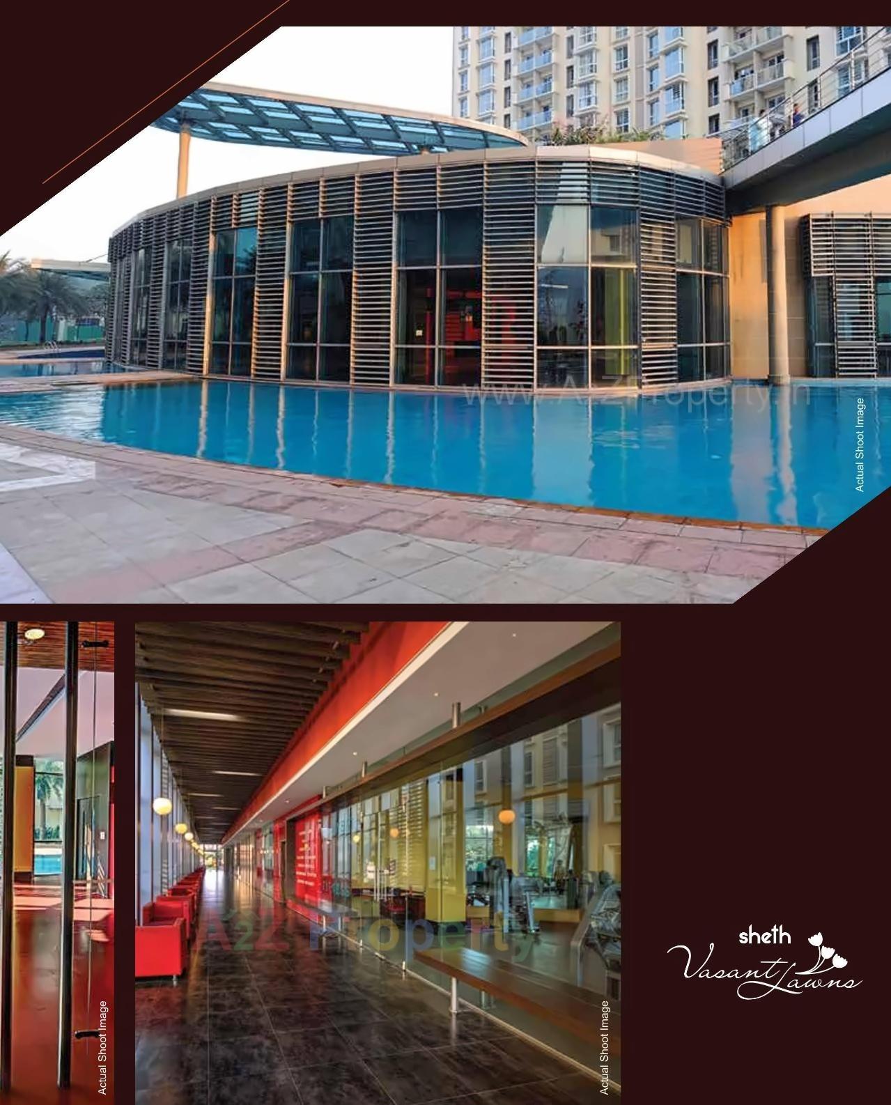 3D Elevation of real estate project Sheth Vasant Lawns located at Thane-m-corp, Thane, Maharashtra