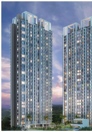 Elevation of real estate project Sheth Zuri located at Thane-m-corp, Thane, Maharashtra