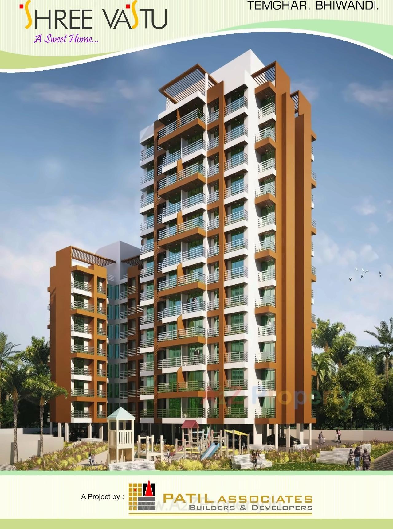 3D Elevation of real estate project Shree Vastu located at Bhiwandi-m-corp, Thane, Maharashtra